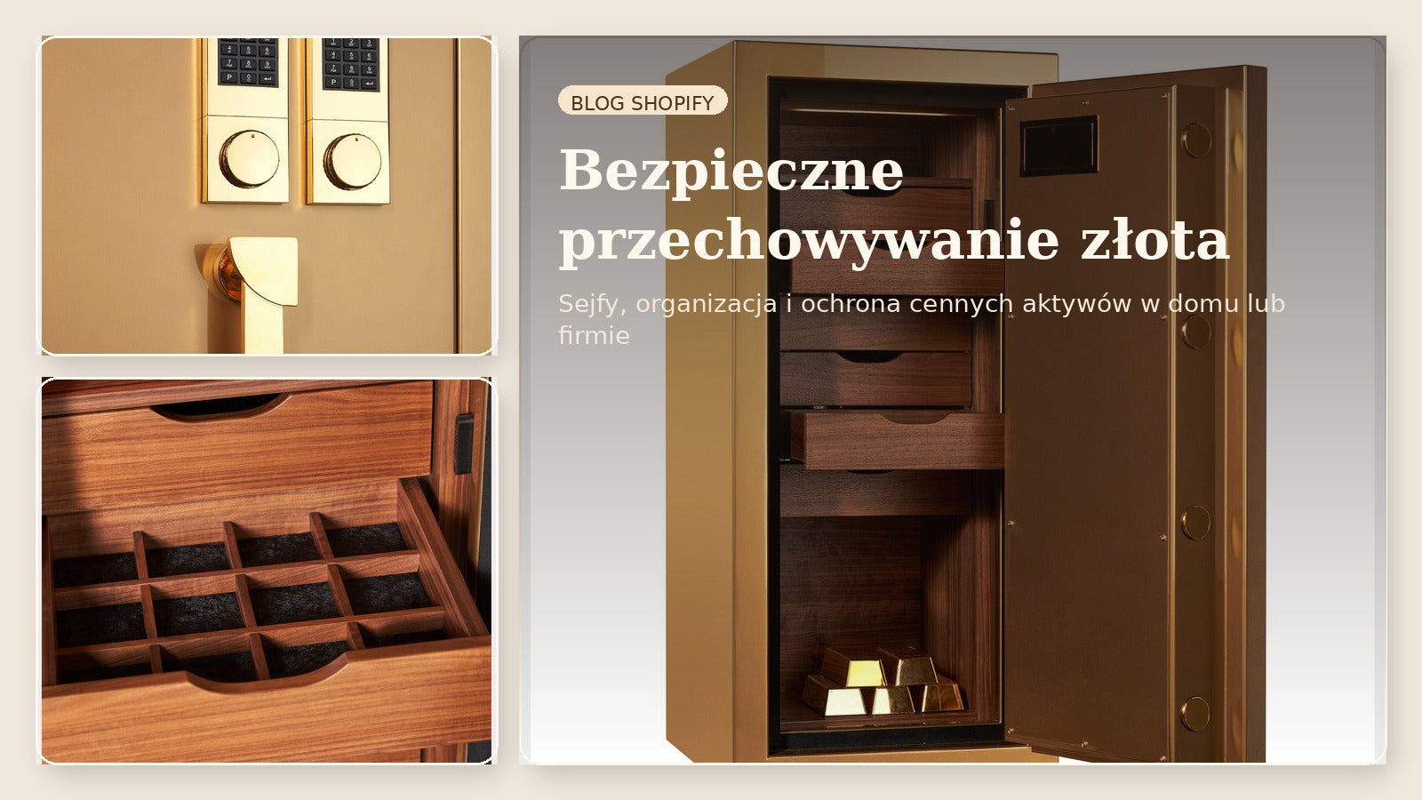 sejf na złoto Gold Rush Hartmann Tresore