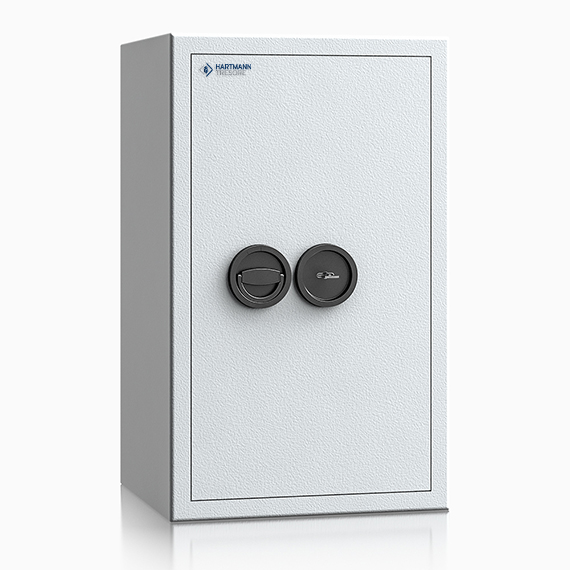 Sejf domowy SD 120-04 z zamkiem kluczowym, w kolorze RAL 7035