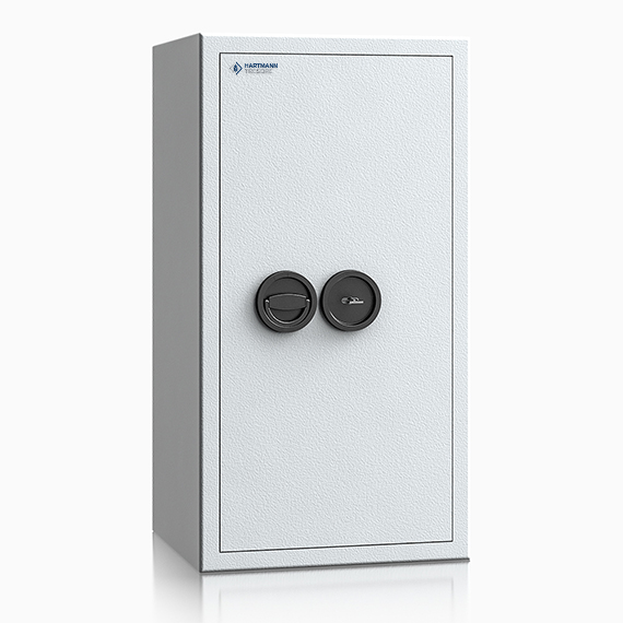 Sejf domowy SD 120-05 z zamkiem kluczowym, w kolorze RAL 7035