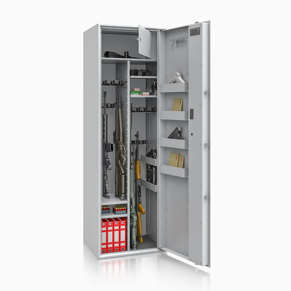 Szafa na broń SNB 60-17 z zamkiem na kod