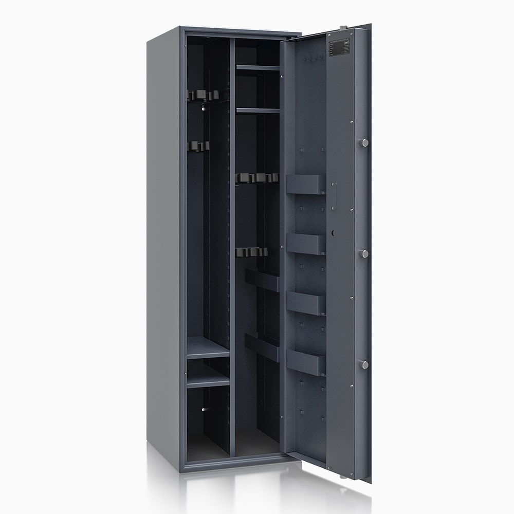 Szafa na broń SNB 60-08 z zamkiem kluczowym